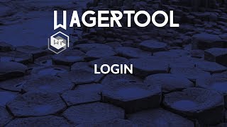 Wagertool  Como fazer login [upl. by Salman]