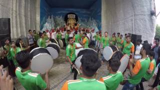 Bappa2016 visarjan Panchsheel Heights Ganesh Utsav Mandal Sai darbar [upl. by Mehala]