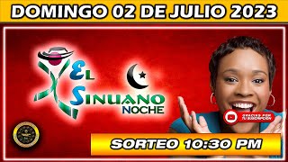 Resultado de EL SINUANO NOCHE del DOMINGO 02 DE JULIO del 2023 [upl. by Romito]