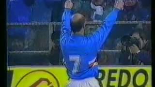 Attilio Lombardo Sampdoria Goals [upl. by Yendic]