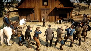 John Marstons Death Scene But This Time He Is Prepared  Red Dead Redemption 2 [upl. by Estel151]