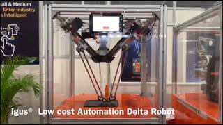 igus® Delta Robot Demonstration at ITAP 2019 [upl. by Even]