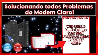 Solucionando todos os problemas do modem claro Assista antes de Contratar [upl. by Eignav]