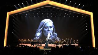 ADELE  One and only  live in Zürich 17052016 [upl. by Rollet899]