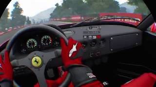 GT Sport VR  Ferrari F40  Showroom amp Autodrome Lago Maggiore [upl. by Atiuqcir206]