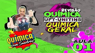 Revisão Química Geral UFT e UNITINS AULA 01  UFT Introdução à Química e Separação de Misturas [upl. by Etnuad79]