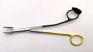 Trepsat Face Lift Dissection Scissors  SpatulatedTipped [upl. by Hesper]