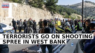 Violence Strikes West Bank Gunmen Open Fire in Terrorist Attack  Israel vs Hamas Tensions Rise [upl. by Idnyc]