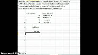 Accrued Interest Expense [upl. by Anyr]