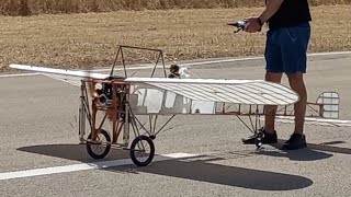 RC Airplanes  The FANTASTIC Blériot XI 13 large model scale  the flight [upl. by Dimitris]