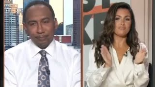 Stephen A Smith Calls Molly Bae [upl. by Akehsyt]