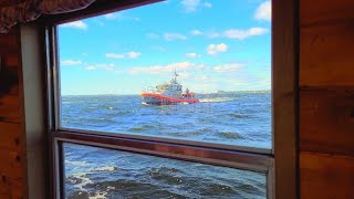 The Great Loop on a Shanty Boat  Boarded by the Coast Guard [upl. by Oine343]