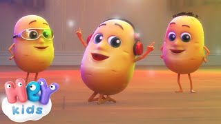 Une patate deux patate  Apprenez à compter de 1 à 10  Chansons pour bébé  HeyKids [upl. by Eelsew]