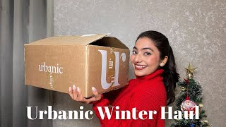 URBANIC WINTER HAUL❄️  TheExploringBeauty [upl. by Aggappe]