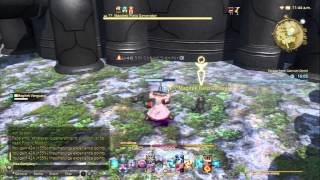 Final Fantasy XIVA Realm Reborn  Escape from Castrum Centri battle and cutscene [upl. by Niwle]