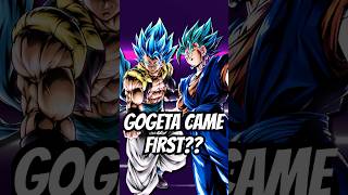 Gogeta VS Vegito  Who Came FIRST dragonball dragonballz goku [upl. by Anassor]