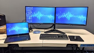 Dual monitors and docking station training video [upl. by Iclek]