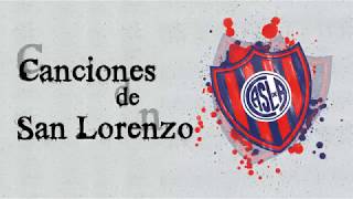 Hinchada de Argentina  65 Canciones de CA San Lorenzo [upl. by Nanfa121]