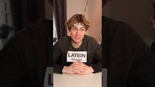 Kommentiert mal eure letzte Latein Note 😂😭 comedy latein deutsch sketch sebvines [upl. by Llehcam]