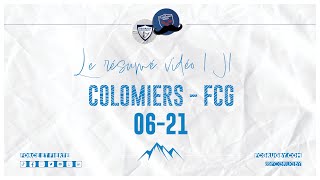 ESPOIRS  Colomiers  FCG  Le résumé du match  J1 [upl. by Sydalg101]