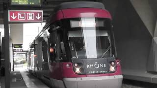 Lyon  Tramway Rhônexpress [upl. by Ykciv698]