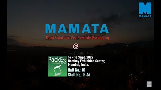 Mamata Machinery PackEx2022  Total Solutions for Flexible Packaging [upl. by Nylloh]