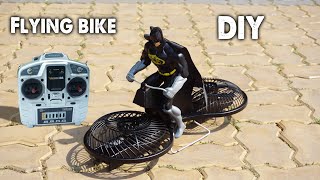 Make a rc Hoverbike with old fan  Flying bike │SDY [upl. by Hayidah]