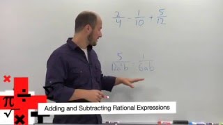 Adding and Subtracting Rational Expressions [upl. by Yennek918]