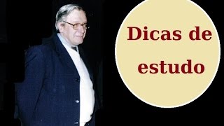 Olavo de Carvalho  Dicas de Estudos [upl. by Esiuol21]