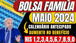 BOLSA FAMÍLIA MAIO CALENDÁRIO VALORES E ANTECIPAÇÃO [upl. by Nauh]