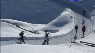 Swiss Snow Walk amp Run Arosa Engelberg amp Leysin [upl. by Nahallac]