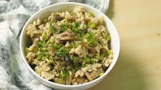 Gordon Ramsays Authentic Mushroom Risotto Recipe  TheFoodXP [upl. by Ettenaj555]