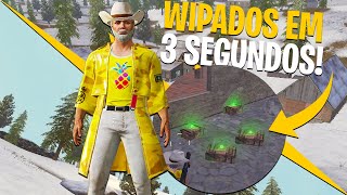 O SQUAD MAIS AZARADO DO PUBG MOBILE  Leomax [upl. by Card]