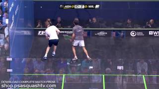 Squash  Is this Ramys best single game of squash ever [upl. by Adur]