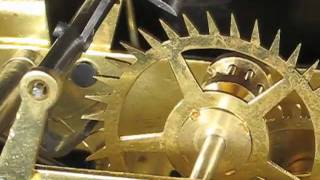 Escapement of Welch Arditi Calendar Clock [upl. by Zalucki]