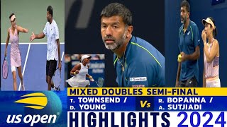 TownsendYoung vs BopannaSutjiadi  Highlights  US Open  4th September 2024 Highlights [upl. by Assirual549]