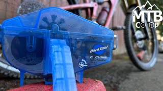 How To Clean Your Bike Chain  Park Tool Chain Cleaner [upl. by Atikal]