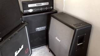 Celestion V30 G12T75 Greenback EVM Speaker Comparison Mesa Boogie Dual Rectifier ESP Hanneman [upl. by Terriss952]