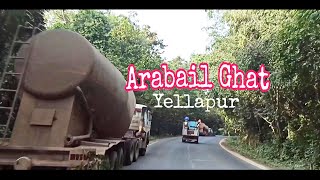 Arabail Ghat  Yellapur  Dangerous roads [upl. by Levitt]