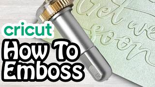 How to Emboss and Deboss with Your Cricut Maker [upl. by Trebleht785]