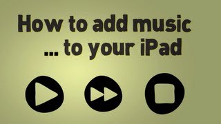 How to get music onto your iPad [upl. by Norha]