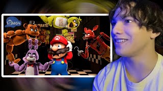 SMG4  REMASTERED64 Freddy’s Spaghetteria Reaction [upl. by Aubry]