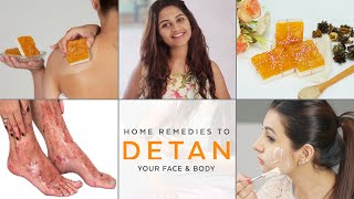 MOST EFFECTIVE SUN TAN REMOVAL  DIY Home Remedies [upl. by Skolnik]