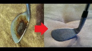 How To Remove Rust From Golf Clubs Using Vinegar [upl. by Arenahs94]