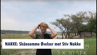 NAKKE Skånsomme Øvelser mot Stiv Nakke [upl. by Hyo]