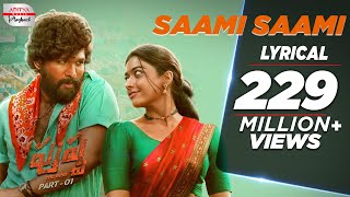 Saami Saami Full Song Telugu  Pushpa  Allu Arjun Rashmika  DSP  Mounika Yadav  Sukumar [upl. by Avi]