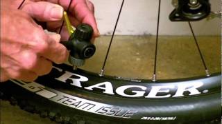 How to Inflate a Presta Valve Tube [upl. by Todd]