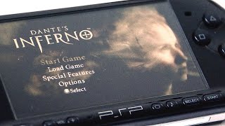 DANTES INFERNO Gameplay on PSP [upl. by Mahon]