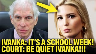 Ivanka LOSES BIG after THROWING TANTRUM in Court Over TESTIMONY [upl. by Acnalb266]