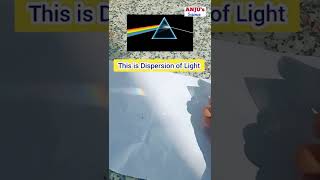 Dispersion of Light by Prism  Activity 1511 Class 7 Science shorts anjusscience [upl. by Adieren]